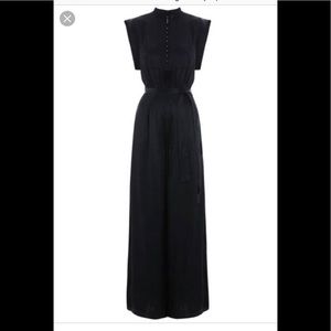 Zimmermann Rife High Collar Jumpsuit